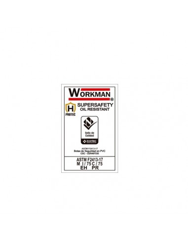 Bota Workman Super Safety Oil Resistant