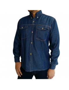 Camisa Jeans Hombre 7 Onzas