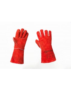 Guantes Kim Vulcano Rojo...