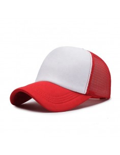 Gorra En Malla Frente Blanco